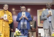 VP CP Radhakrishnan releases Shashi Tharoor’s book on Sree Narayana Guru | India News