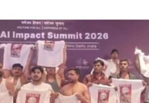 ‘Shirtless protest’ at AI summit akin to treason, Rahul was inspiration, says BJP | India News