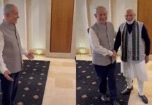 Watch: Israel PM Netanyahu wears traditional Indian attire to surprise ‘friend’ PM Modi | India News