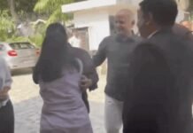 Watch: Teary Arvind Kejriwal’s emotional moment with wife Sunita & kids after relief in Delhi excise policy case | India News