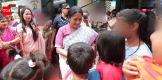 Delhi CM Rekha Gupta attends ‘Nari Utsav’ at Nirmal Chhaya | India News