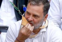 Retired officials demand Rahul Gandhi’s apology over Parliament protest | India News