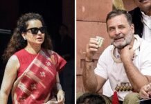 ‘We feel uncomfortable’: Kanagana Ranaut calls Rahul Gandhi ‘Tapori’ | India News