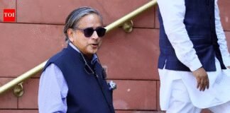 ‘Cautious stand’: Tharoor breaks from Congress’ stance; backs govt on Middle East crisis | India News
