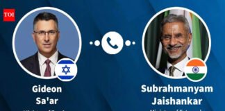 Israel flags Iran ‘naval terror’, briefs India | India News