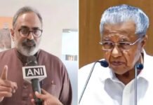 ‘Shameless attempt to woo Muslim votes’: Rajeev Chandrasekhar hits back at Kerala CM over ‘B-team of BJP’ remark ahead of polls | India News