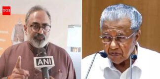 ‘Shameless attempt to woo Muslim votes’: Rajeev Chandrasekhar hits back at Kerala CM over ‘B-team of BJP’ remark ahead of polls | India News