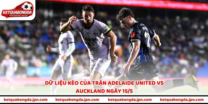 Dữ liệu kèo của trận Adelaide United vs Auckland ngày 15/5